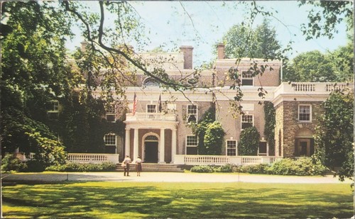 Franklin roosevelt home - d.,
